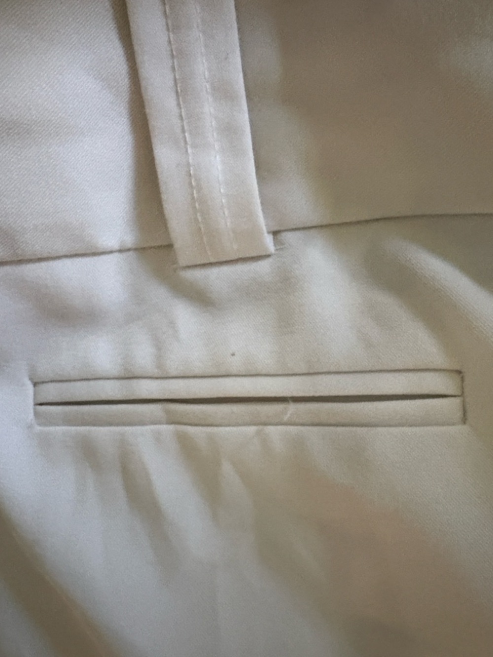 Wide Leg Women's Pants in Cream